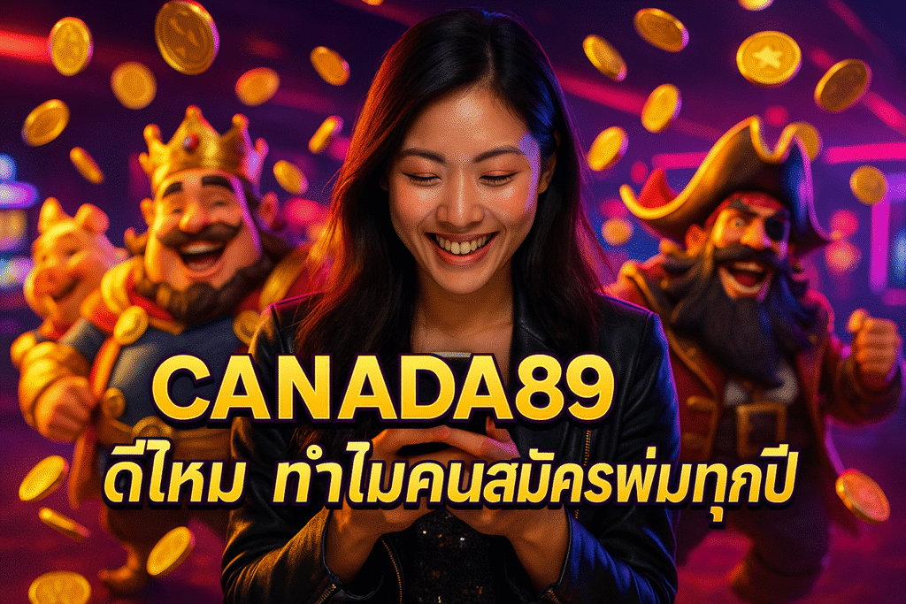CANADA89 ดีไหม ทำไมคนสมัครเพิ่มทุกปี