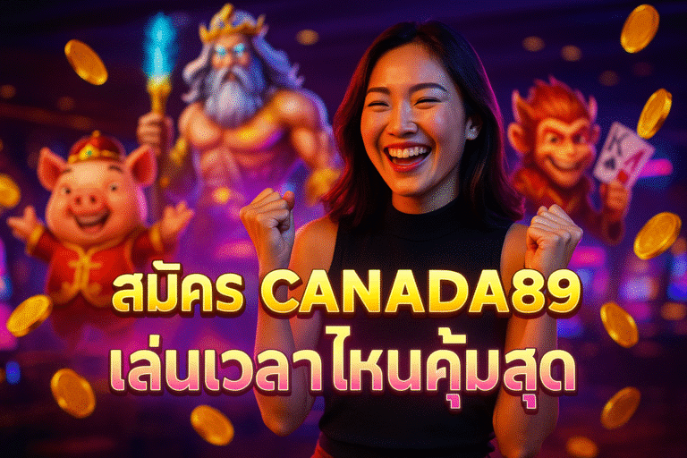 สมัคร CANADA89 เล่นเวลาไหนคุ้มสุด