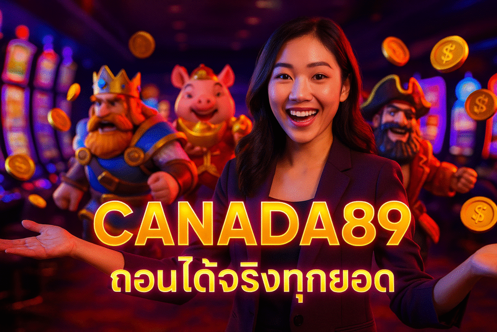 CANADA89 ถอนได้จริงทุกยอด