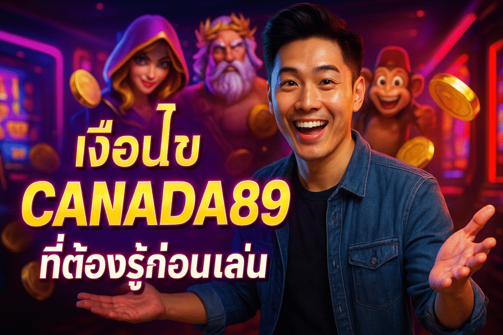 เงื่อนไข CANADA89 ที่ต้องรู้ก่อนเล่น
